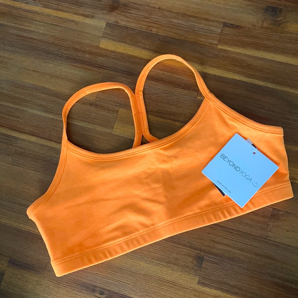 Beyond Yoga Bra - Orange - Brand New - Never Worn